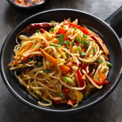 Chilli Garlic Noodles - Jalsa Indian Restaurant Adelaide
